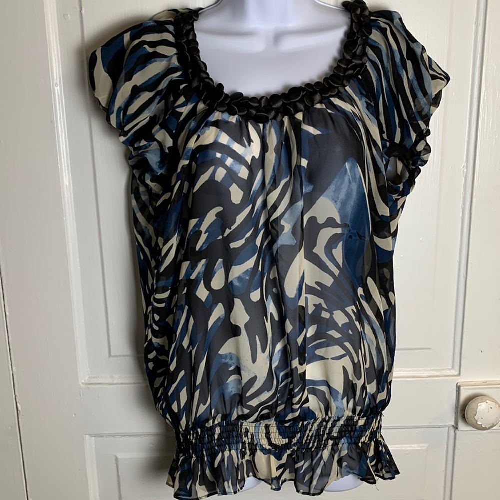 Bisou Bisou Blouse Size XL/XG